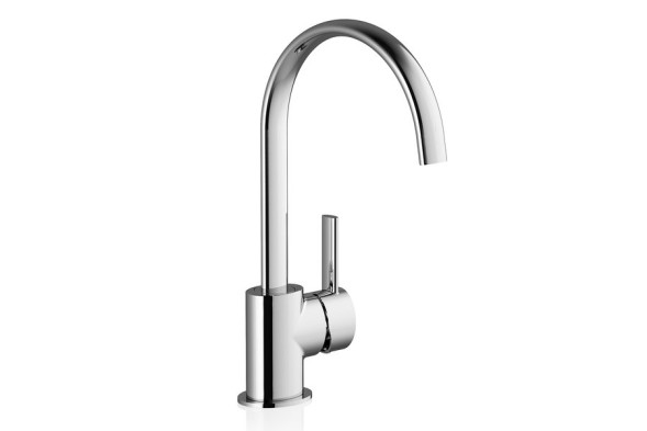 Смеситель для кухни Ravak Freedom FM 016.00, без донного клапана, с высоким изливом, однорычажный, хром (X070090)