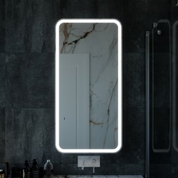 Зеркало MIXLINE &amp;quot;Мальта&amp;quot; 600*1200 (ШВ) бесконтактный сенсор,светодиодная подсветка, гор/верт крепеж - MLZ.Malt.6-12.2.4 