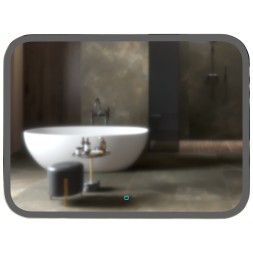 Зеркало MIXLINE &amp;quot;Стив&amp;quot; 915*685 (ШВ) сенсорный выключатель, светодиодная подсветка - ФР-00000843 