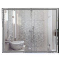 Зеркало MIXLINE &amp;quot;Мелис&amp;quot; 1000*800 (ШВ) сенсорный выключатель, светодиодная подсветка - MLZ.Me.10-8.1.2 