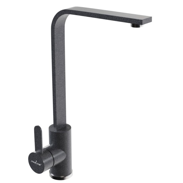 Смеситель для кухни 35к MIXLINE ML-GS14 (309) темно-серый высок. излив - ML-GS14 (309) 