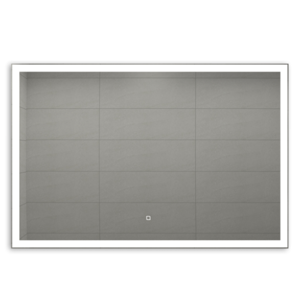 Зеркало MIXLINE &amp;quot;Норма&amp;quot; 1200*800 (ШВ) сенсорный выключатель, светодиодная подсветка - MLZ.Nom.12-8.1.2 
