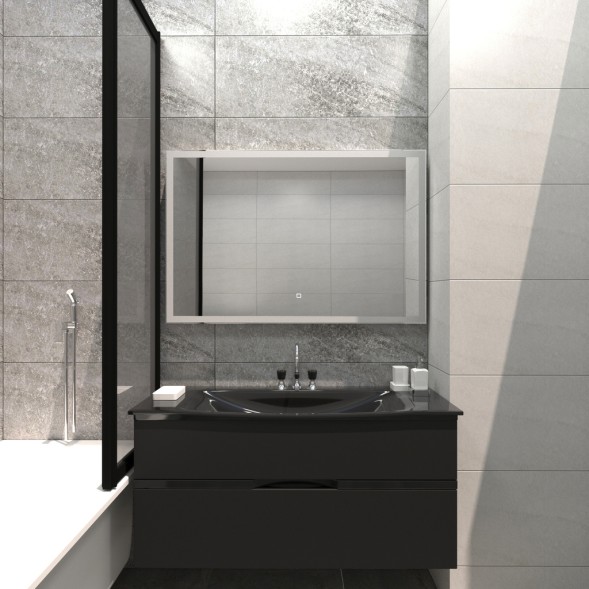 Зеркало MIXLINE &amp;quot;Норма&amp;quot; 1200*800 (ШВ) сенсорный выключатель, светодиодная подсветка - MLZ.Nom.12-8.1.2 