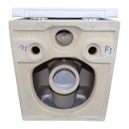 Унитаз подвесной Azario PRO 490х345х355 безободковый, в комплекте с быстросъемным сидением микролифт (PRO-002)