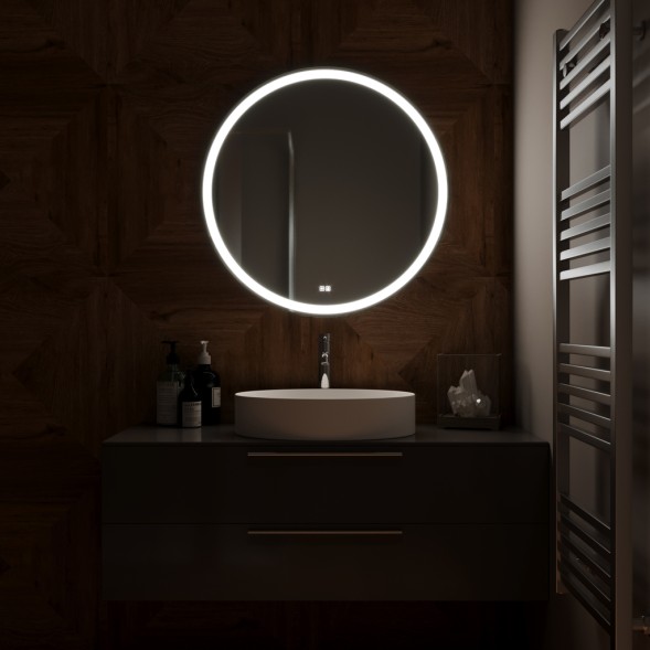 Зеркало MIXLINE &amp;quot;Перла Нео&amp;quot; RGB D770 сенсорный выключатель, МУЛЬТИ-ЦВЕТ - MLZ.Per.neo.7.1.8 