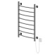 Полотенцесушитель MIXLINE CAPELLA  80х50 (кноп выключ, 340 Вт, 8 перекладин, правый) электрический - ML-556363 