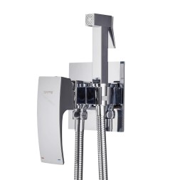 Смеситель с гигиеническим душем 35к G7207-1 GAPPO встраиваемый, ХРОМ - G7207-1 