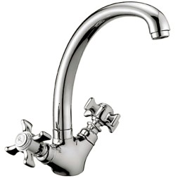 Смеситель для кухни 1/2 кер HB4724 HAIBA п/шпильку - HB4724 