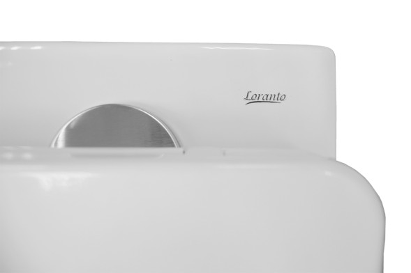 Унитаз подвесной Loranto KROSA 360х485х330 с системой смыва &amp;quot;Tornado&amp;quot;, в комплекте с быстросъемным сиденьем микролифт, дюропласт (87266)