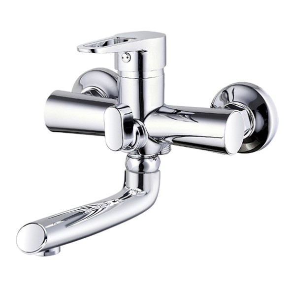 Смеситель для ванны и раковины 35к Glauf NUD3-A045 дивертор поворотный - NUD3-A045 