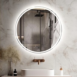 Зеркало MIXLINE "Анита" 500*500 (ШВ) бесконтактный сенсор, светодиодная подсветка - MLZ.Ani.5-5.1.2