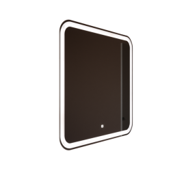 Зеркало MIXLINE "Стив-Лайт" 700*685 (ШВ) сенсорный выключатель, светодиодная подсветка - MLZ.Stiv-layt.7-6.1.2