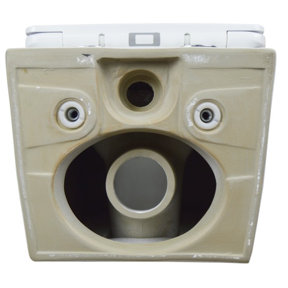 Унитаз подвесной Loranto TALAS 360х520х290 безoбодковый в комплекте с быстросъемным сиденьем микролифт, дюропласт (87268)