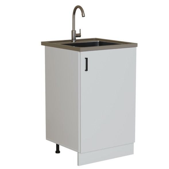 Тумба 50 ЛДСП белая - 310612 