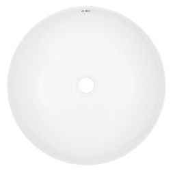 Раковина-чаша Azario 400х400х210 накладная, круглая, белый матовый (AZ-3003)