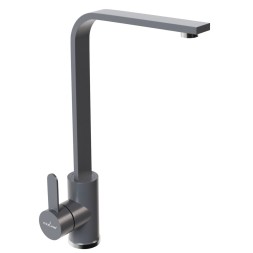 Смеситель для кухни 35к MIXLINE ML-GS14 (342) графит высок. излив - ML-GS14 (342)