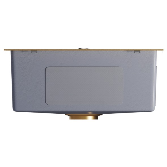 Мойка настол.монтаж 50х50 (3,0) вып 3 1/2  MIXLINE PRO 20см с сифоном (золото) - 550548 