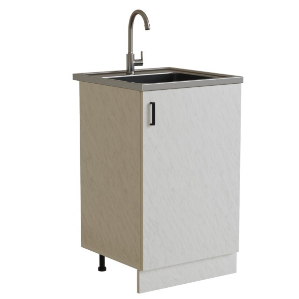 Тумба 50 ЛДСП белый мрамор - 310613 