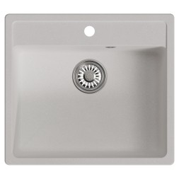 Мойка ML-GM15 КОМФОРТ ультра-белая  (341), 560*500*180мм - 00-00009356 