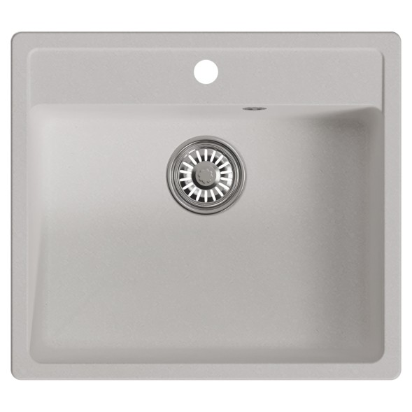 Мойка ML-GM15 КОМФОРТ ультра-белая  (341), 560*500*180мм - 00-00009356 