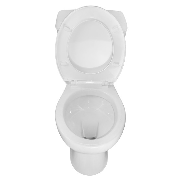 Унитаз напольный Loranto Lino 370х670х720 с сиденьем микролифт (soft close) полипропилен, белый (CS-CT8812)