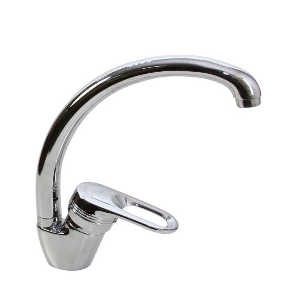 Смеситель для кухни 40К T.MARKT 19-4011 с/отв боковая п/гайку - 19-4011 