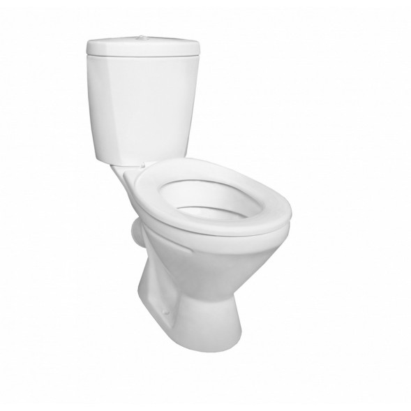 Унитаз-компакт &amp;quot;Детский&amp;quot; белый (косой, нижний, сид. без крышки полип., арм) (Rosa) - 4620008196268 