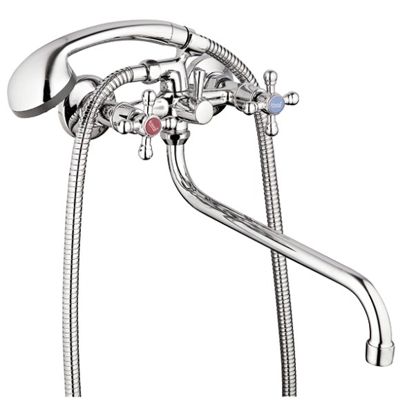 Смеситель для ванны и раковины 1/2 кер Glauf JMX7-A605 - JMX7-A605 