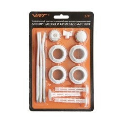 Комплект для радиатора 3/4&amp;#039;&amp;#039; с тремя кронштейнами VRT® - 554162 