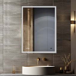 Зеркало MIXLINE "Велес" 600*800 (ШВ) бесконтактный сенсор, светодиодная подсветка - MLZ.Vel.6-8.1.2