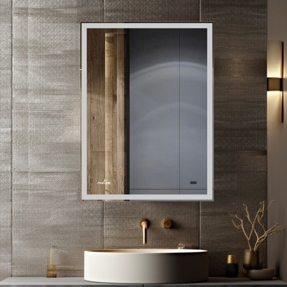 Зеркало MIXLINE &amp;quot;Велес&amp;quot; 600*800 (ШВ) бесконтактный сенсор, светодиодная подсветка - MLZ.Vel.6-8.1.2 