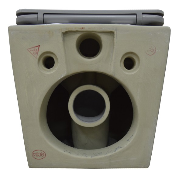 Унитаз подвесной Azario Grado 370х490х370 безободковый, с быстросъемныйм сидением микролифт, серый матовый (AZ-0046 SP MDG)