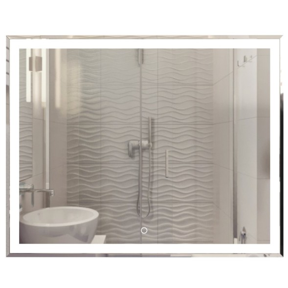 Зеркало MIXLINE &amp;quot;Минио&amp;quot; 1000*800 (ШВ) сенсорный выключатель, светодиодная подсветка - MLZ.Mi.10-8.1.2 