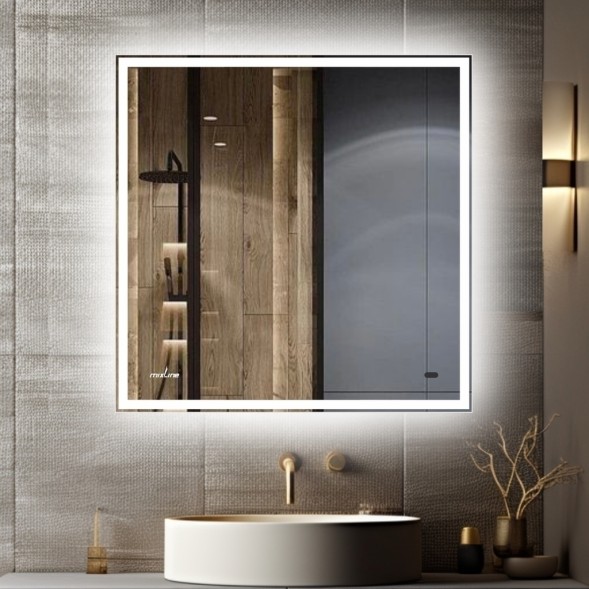 Зеркало MIXLINE &amp;quot;Велес&amp;quot; 700*800 (ШВ) бесконтактный сенсор, светодиодная подсветка - MLZ.Vel.7-8.1.2 