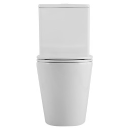 Унитаз-моноблок AZARIO Nimbus 360x680х813 безободковый, система слива "скрытое торнадо", в комплекте с быстросъемным сиденьем микролифт (AZ-6080-AP)