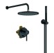 Душевая система Kludi Bozz 7 in1 черный матовый (387363976)