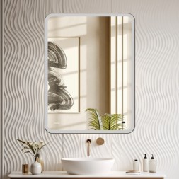 Зеркало MIXLINE "Турин-2" 500*700 (ШВ) бесконтактный сенсор, светодиодная подсветка+подогрев - MLZ.Tur.5-7.1.2.3