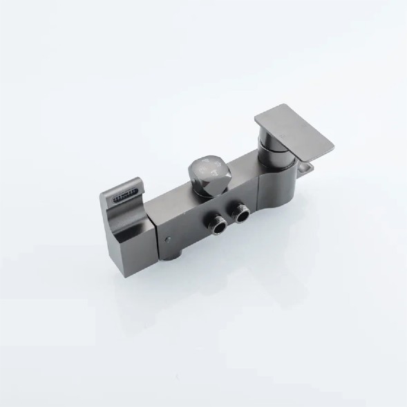 Душевая система 35к ПРОФСАН ПСМ-900-82GA лейка &amp;quot;Тропический душ круг&amp;quot; + гигиен. лейка ГРАФИТ - PSM-900-82GA 