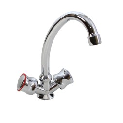 Смеситель для кухни 1/2 кер T.MARKT 04-2003 Восьмерка п\гайку - 04-2003 