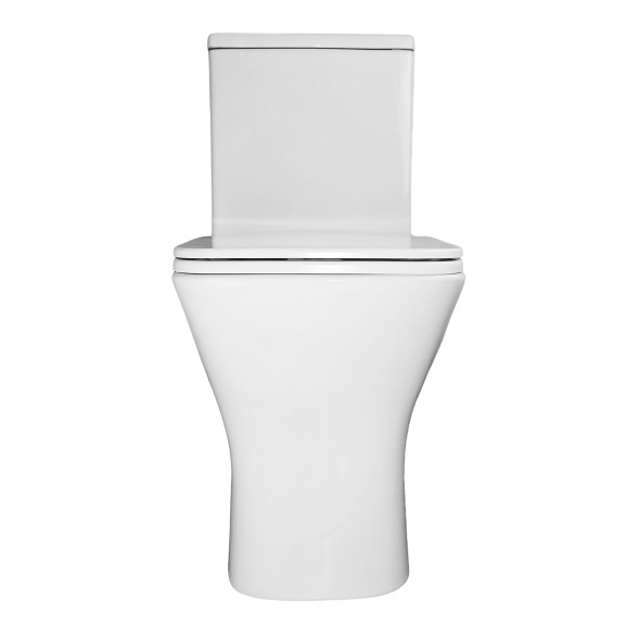 Унитаз-компакт Azario Mari 360х700х805 напольный, безободковый, слив Tornado, в комплекте с быстросъемным сиденьем микролифт (AZ-79143T)