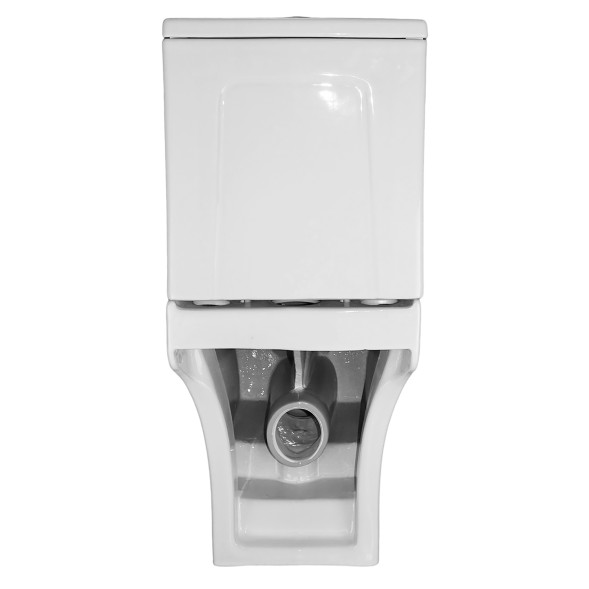 Унитаз-компакт Azario Mari 360х700х805 напольный, безободковый, слив Tornado, в комплекте с быстросъемным сиденьем микролифт (AZ-79143T)