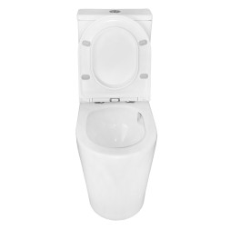 Унитаз-компакт Azario Conto 360х630х820 напольный, безободковый, слив "Торнадо", с быстросъемным сиденьем микролифт (AZ-T005BR)