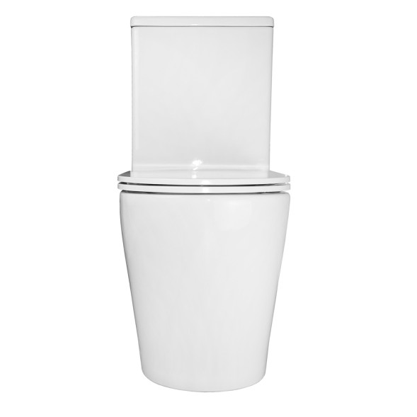 Унитаз-компакт Azario Conto 360х630х820 напольный, безободковый, слив &amp;quot;Торнадо&amp;quot;, с быстросъемным сиденьем микролифт (AZ-T005BR)