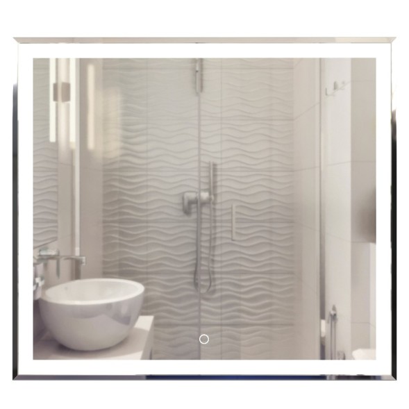 Зеркало MIXLINE &amp;quot;Минио&amp;quot; 900*800 (ШВ) сенсорный выключатель, светодиодная подсветка - MLZ.Mi.9-8.1.2 