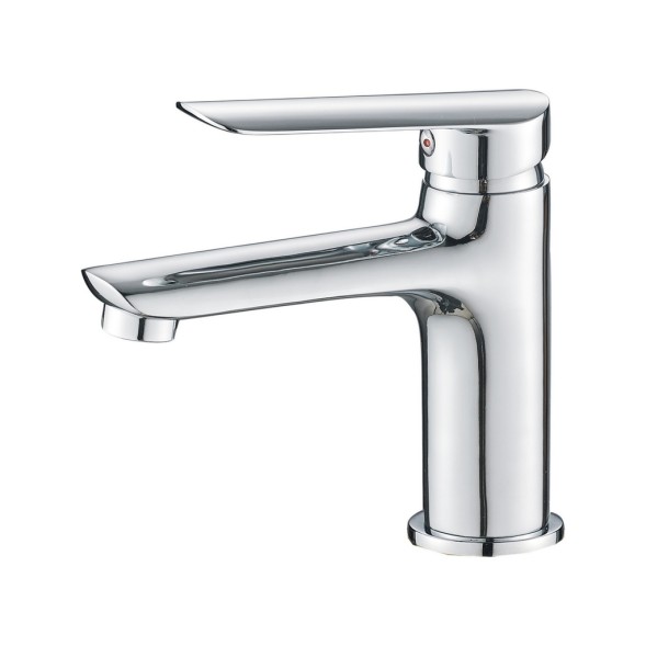 Смеситель для раковины 35к CN10521 CRON литой, ХРОМ - CN10521 