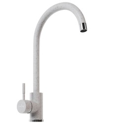 Смеситель для кухни 35к MIXLINE ML-GS15 (328) бежевый высок. излив - ML-GS15 (328)