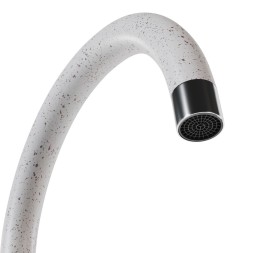 Смеситель для кухни 35к MIXLINE ML-GS15 (328) бежевый высок. излив - ML-GS15 (328)