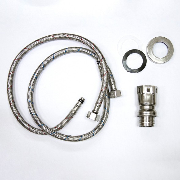 Смеситель для кухни 35к MIXLINE ML-GS15 (328) бежевый высок. излив - ML-GS15 (328) 