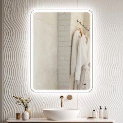 Зеркало MIXLINE "Турин" 500*700 (ШВ) бесконтактный сенсор, светодиодная подсветка - MLZ.Tur.5-7.1.2