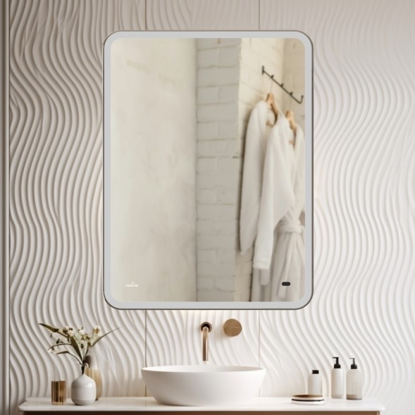 Зеркало MIXLINE &amp;quot;Турин&amp;quot; 500*700 (ШВ) бесконтактный сенсор, светодиодная подсветка - MLZ.Tur.5-7.1.2 